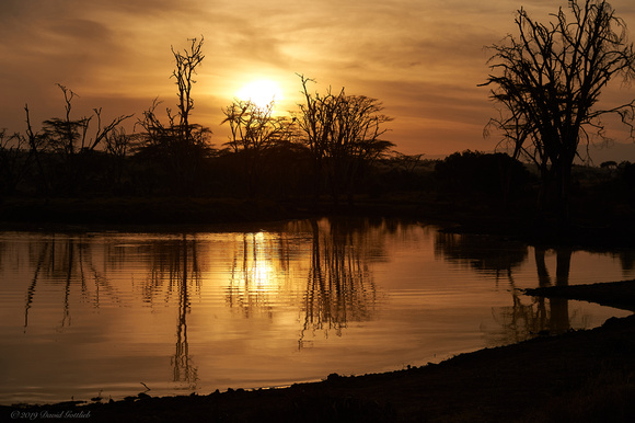 "Good Morning" (Sun)rise over Water)