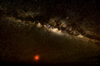 The Milky Way Above the TBI - Turkwel Communications' Tower